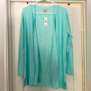 Lightweight loft outlet open cardigan